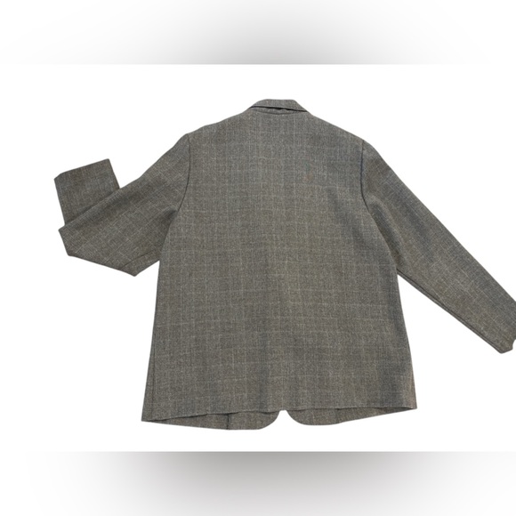 3PC ALFRED DUNNER GRAY PLAID SUIT BLAZER SZ 16 PANTS PENCIL SZ 12 SKIRT SZ 10 - Picture 3 of 10